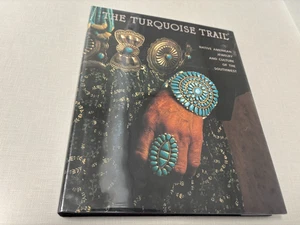 The Turquoise Trail Carol Karasik Native American Jewelry & Culture LN 1993 hdbk - Picture 1 of 23