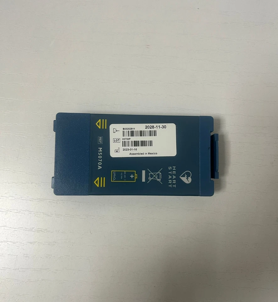 New M5070 Battery for HeartStartHome OnSite AED FRx HS1M5066A 30-11-2028 Foto 1 de 3