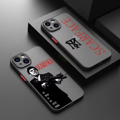 BRANDED Scarface Phone Case Movie For iPhone 16 15 14 13 12 11 Pro Max X XR XS 7 8 Plus