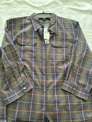 Chaps Women's Button Down Multicolor Plaid Shirt 2X No Iron Work Casual NWT - Image 1 of 4