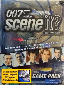Scene It? DVD Game: 007 Edition Expansion Pack NEW Sealed Game Pack VTG - Picture 1 of 3