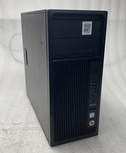 HP Z240 Tower Workstation Core i7-6700 3.4GHz 16GB RAM NO HDD NO OS Good - Afbeelding 1 van 6
