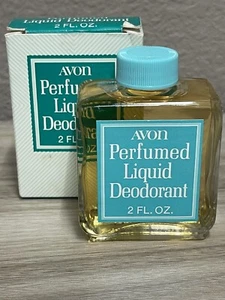 Vintage Avon Perfumed Liquid Deodorant-Original 2 Fl oz in Box New old Stock - Picture 1 of 3