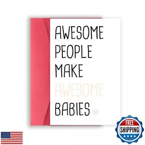 Asmallgf New Born Baby Girl Boy Card, New Mom Dad Gifts, New Parents Gifts fo - Picture 1 of 5