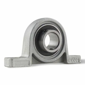 KP000-KP007 ALUMINIUM PILLOW BLOCK HOUSED BEARING 10MM-35MM - Picture 1 of 1