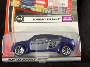 2002 MATCHBOX - TO THE RESCUE! - PONTIAC PIRANHA - 73/75 - KIDS CARS OF THE YEAR - Picture 1 of 6