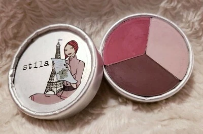 STILA Trio de Sombras Sazonais PASSAGEM PARA PARIS S06E-03 0,37 oz 10,5 g RARO PERFEITO ESTADO - Imagem 1 de 4