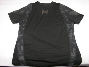 Tapout MMA Womens Dri-Fit Type Black Short Sleeve Shirt XL  #C162 - Picture 1 of 5