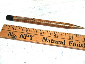Wearever large early 40's red reptile skin pattern mechanical pencil (S24) - Picture 1 of 2