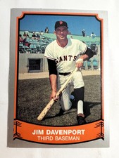 1989 Pacific Baseball Legends 2nd Series  - #118 Jim Davenport