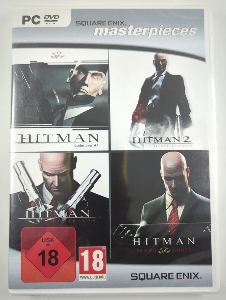 Hitman Quadrology (PC DVD) Neu, B-Ware - Square Enix Masterpieces - Bild 1 von 4