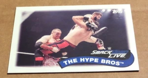 Tarjeta número TT-12 The Hype Bros Smackdown Live Topps - Imagen 1 de 1