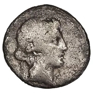 République romaine TITIA Denier 90 av. JC argent rev. pégase RRC. 341 /2 argent - Foto 1 di 2