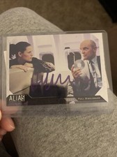 Jennifer Garner Signed Alias Card