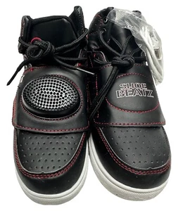 Zapato Beatz Niños Rojo y Negro Estilo con Altavoz Bluetooth Integrado, Talla 2 - Imagen 1 de 7
