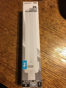 FEIT PLD26/41 26W 2-polige doppelte US-förmige Doppelröhre 4100K kaltweiß Glühbirne. - Bild 1 von 9