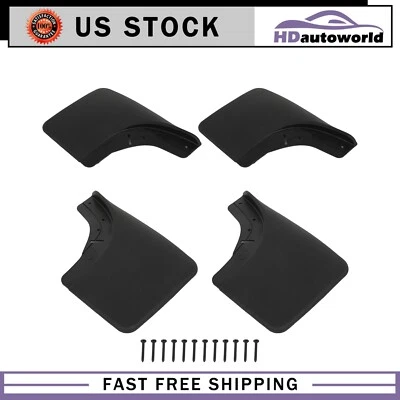 Splash Guards Mudguards Fender Mud Flap Front Rear For Chevrolet C1500 1988-1998 - Image 1 of 4
