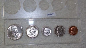 1949 MINT SET UNCIRCULATED + PHILADELPHIA MINT - Picture 1 of 10
