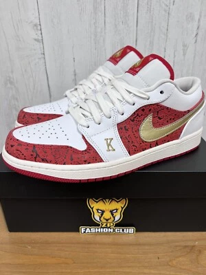 Air Jordan 1 Low SE Spades MENS DJ5185-100 GS DJ5186-100 - Imagem 1 de 4