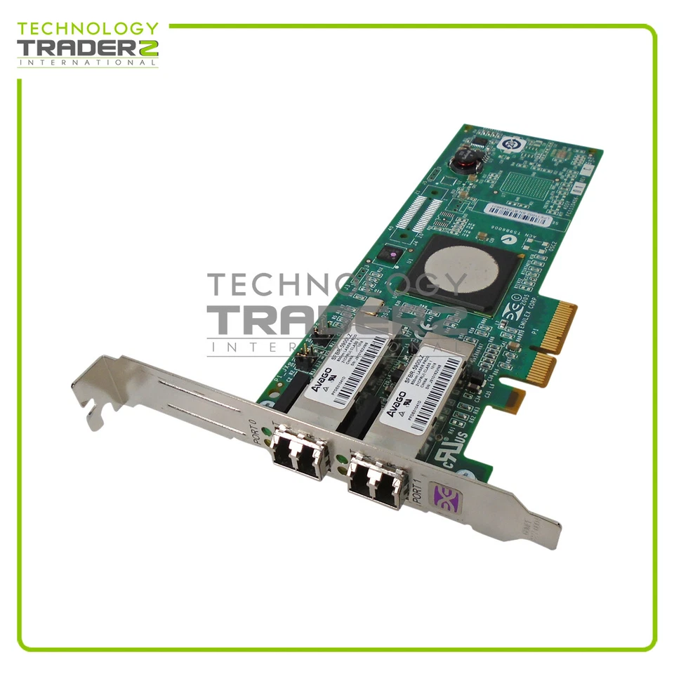 LPE11002-E Emulex 2-Ports LC 4Gbps FC PCI-E x4 Host Bus Adapter W/ Long Bracket - Image 1 of 1