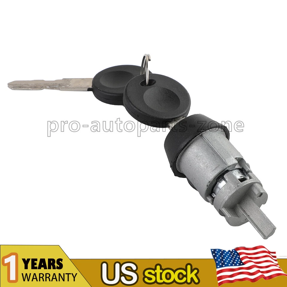 Interruptor de encendido cilindro de bloqueo con llaves para VW Jetta Passat Golf Cabrio 1H0905855A Foto 1 de 4
