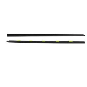 2PCS Door Weather Strip Window Belt Seal Molding Trim For Honda Civic 1996-2000 - Picture 1 of 12