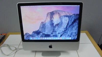 Apple iMac 20" A1224 2008 Intel Core 2 Duo - 2.4 Ghz - Ram 4 Go - SSD 250 Go - Photo 1/3