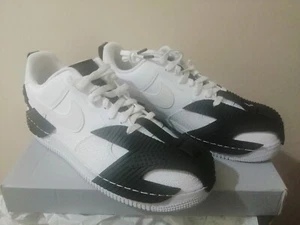 NIKE AIR FORCE 1 NDSTRKT HERREN UK 10 WEISS & SCHWARZ LIMITIERTE EDITION NEU IM BOX - Bild 1 von 12