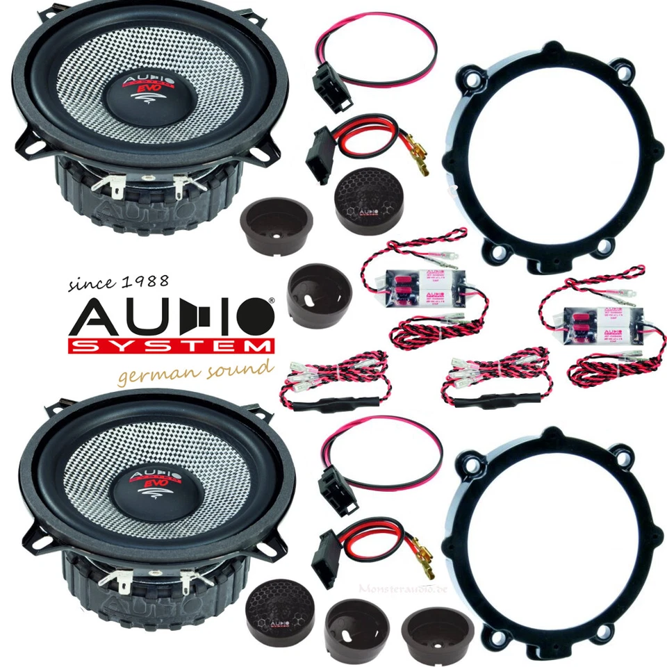 AUDIO SYSTEM 280 Watt 13cm Lautsprecher XFIT für Mercedes Viano Vito W639 >2003 - Bild 1 von 1