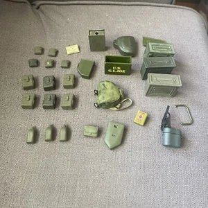 GI Joe & 21st Century 1:6 scale accessories LOT -ammo Boxes, Packs, Ammo Etc.. - Picture 1 of 21