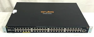 HPE Aruba JL256A 2930F 48-Port GBe PoE+ 4-Port SFP+ 10GbE Smart Managed Switch b - Picture 1 of 19