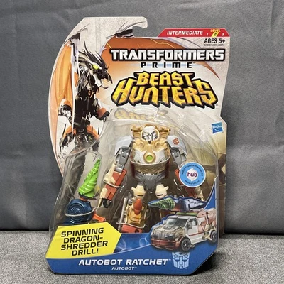 Hasbro Transformers Prime Beast Hunters Autobot Ratchet Figure Deluxe Authentic - Image 1 of 4