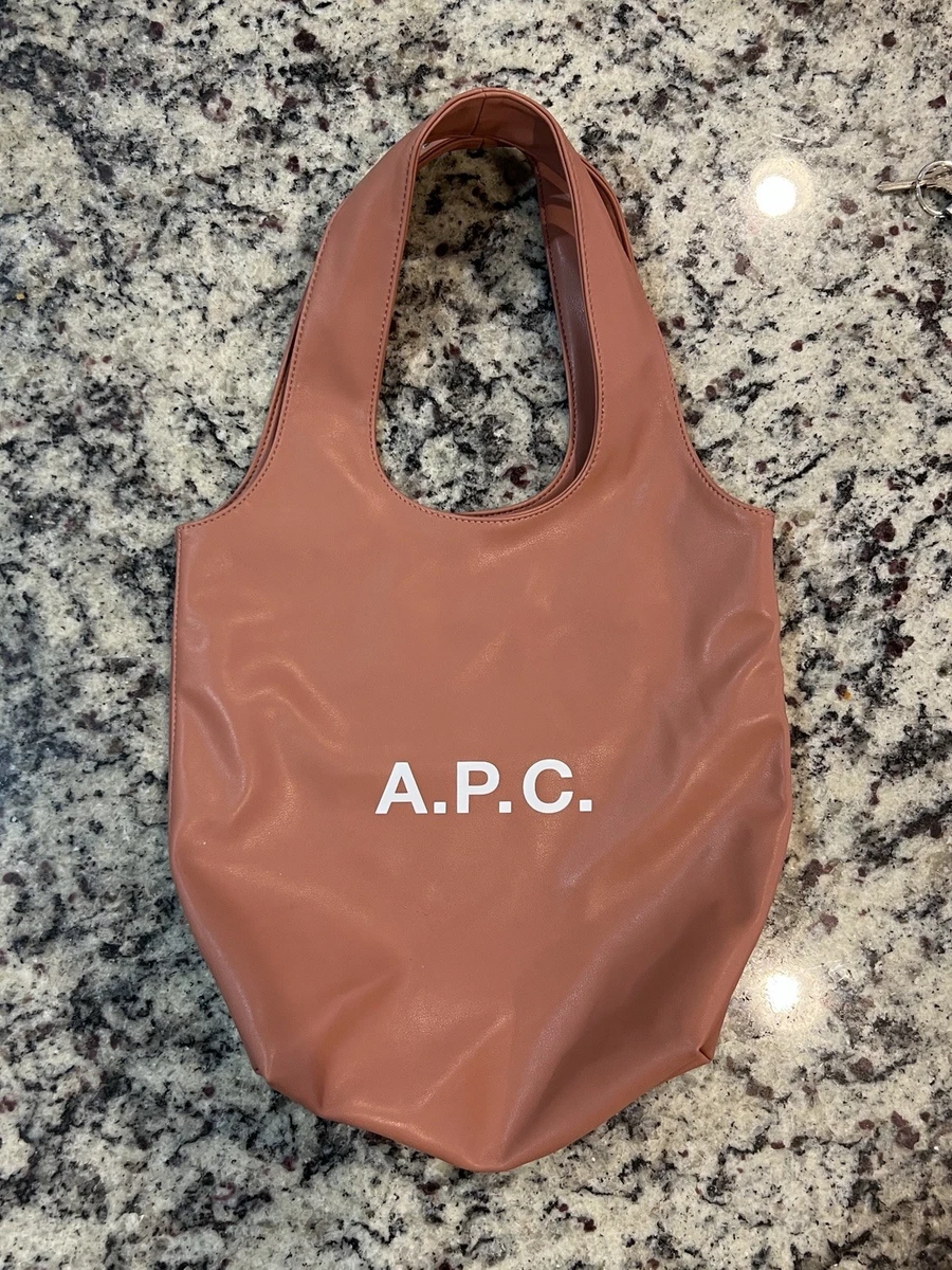 A.P.C. Totes | The RealReal 90-00s A.P.C. real leather tote bag