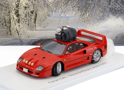 MODELLINO AUTO STATICO KESS FERRARI F40 SNOW DRIFTING IN JAPAN 1993 SCALA 1/43 - Immagine 1 di 4