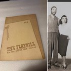 RARE 1946 Playbill “JEB” 1st Play Ozzie Davis Ruby Dee Met & Performed Together