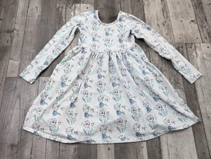Hanna Andersson Disney Elsa Frozen 2 Skater Dress Size 140 10 READ - Picture 1 of 7