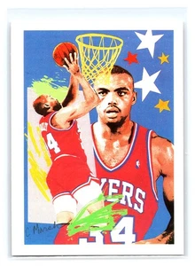 1990-91 Hoops #374 Charles Barkley Philadelphia 76ers - Picture 1 of 2