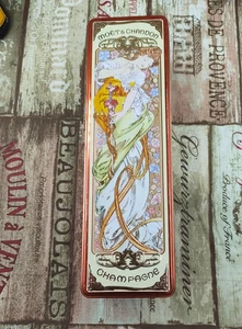 Champagne MOET & CHANDON VINTAGE Caja de Lata Estilo Mucha n°2 - Imagen 1 de 4