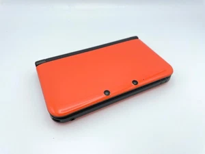 NINTENDO 3DS LL XL Handheld Game Console Black Orange NTSC-J Tested Japan - Picture 1 of 2