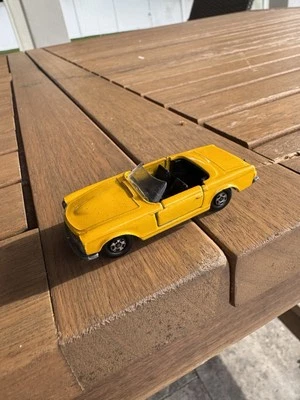 Matchbox Lesney 1970 Mercedes 230 SL - Yellow Convertible- Vintage #27 Superfast - Image 1 of 4