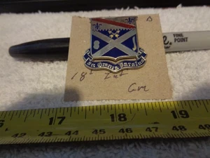 18th Infantry Foreign Made Unit Crest, DI, DUI (DRAW#H5) - Picture 1 of 2