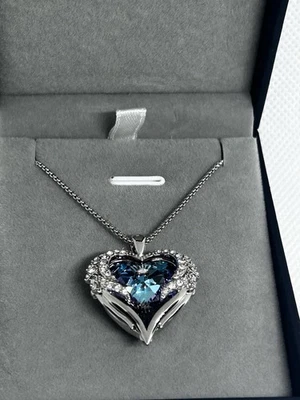 💟Angel Wings Heart Necklace/Jewelry  By: NEWNOVE💍🪽 - Image 1 of 4