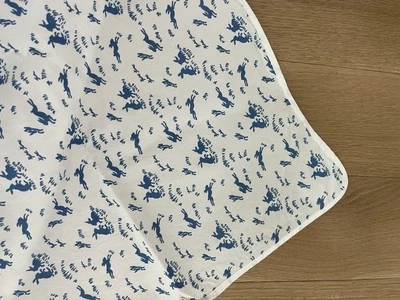 D. Porthault Crib Sheet - Image 1 of 4