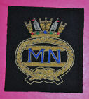 Merchant Navy Bullion Wire Blazer Badge Mn