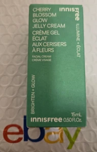 Crema de gelatina brillante INNISFREE Cherry Blossom ~ 15 ml/0,5 fl. oz. ~ Mini/Viaje ~ Exp: 12/26 - Imagen 1 de 1