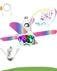 Wireless Bluetooth Speaker Bulb Light LED E27 Smart Music Play Lamp with Remote - Picture 1 of 6