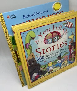 Lot of 2 books Richard Scarry's Best Word Book Ever & A Year Full Of Stories - Bild 1 von 6