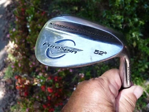 PureSpin Diamond Face 52* Gap Wedge Men's RH Steel Shaft - Picture 1 of 8
