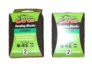 Gator Two Packs Of 2 Each Sanding Blocks - Picture 1 of 1