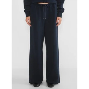 Nuevo con etiquetas Pantalón Sudadera Aritzia Fleece Mega Flutter Acogedor Pierna Ancha en Azul Marino Admiral XS - Imagen 1 de 7